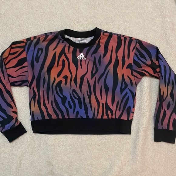 adidas Tops - Adidas Cropped Sweatshirt